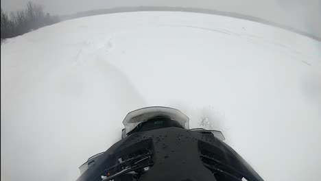 snowmobiling videos during winter time (ski doo)