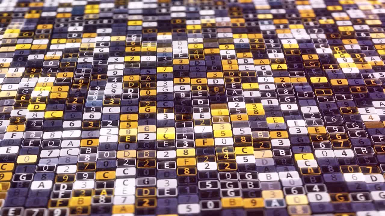 fondo de la matriz digital