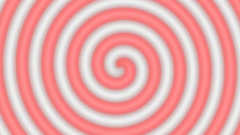 espiral roja y blanca