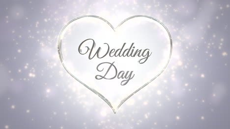 Wedding-Day-with-big-silver-heart-and-glitters