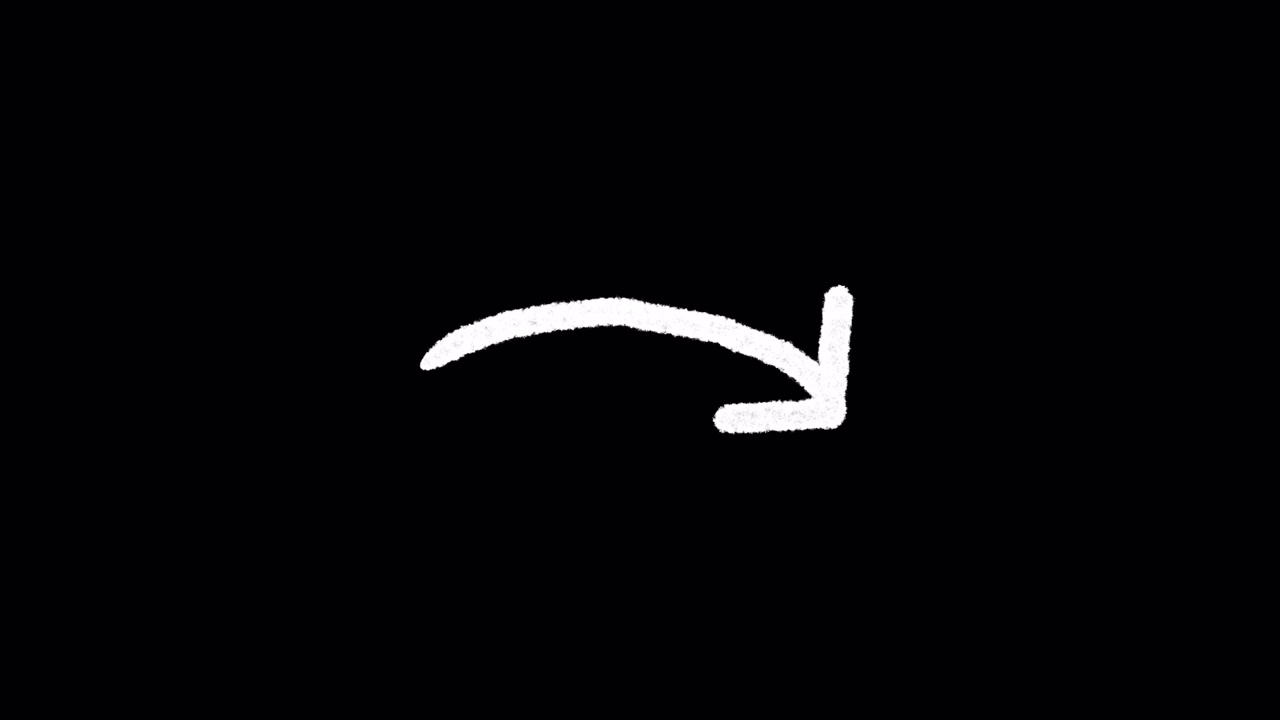 Chalk Sketch Arrow Animation