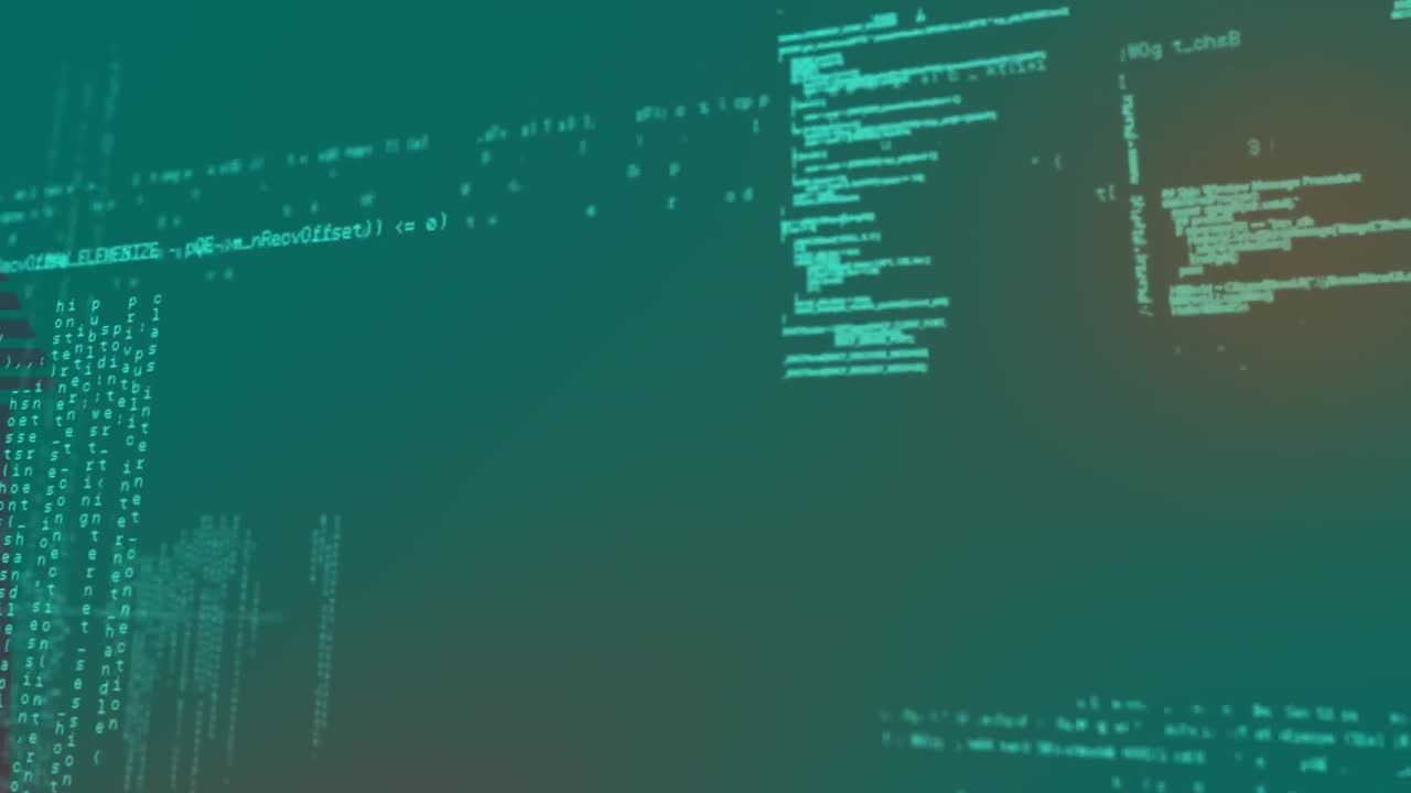 animación del procesamiento de datos sobre formas