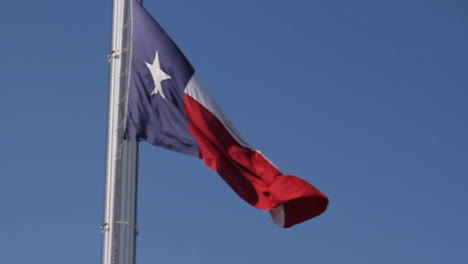 texas flag waving