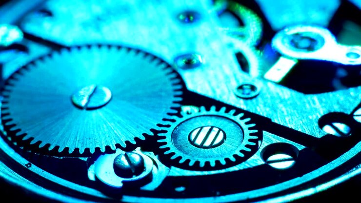 Watch Mechanism Close Up