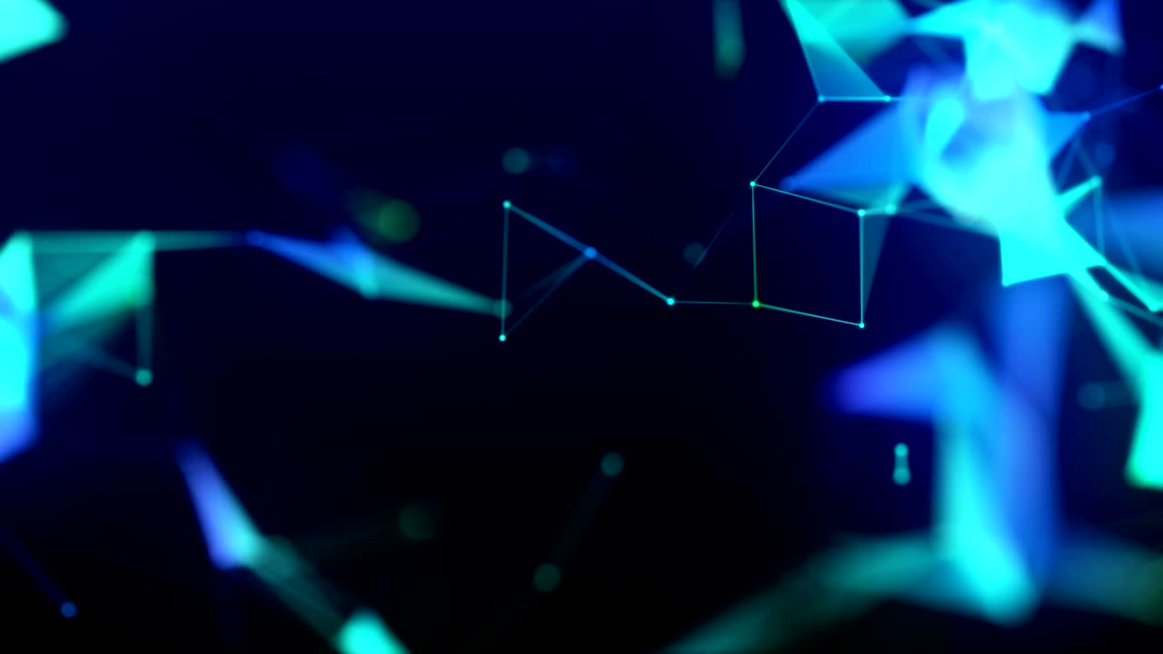 fondo geométrico abstracto con líneas y puntos