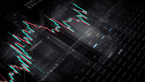 dynamic data visuals for business info graphics, animated charts, and data-driven insights for a business meeting mock-up. explore the world of trading, stock exchanges, and crypto