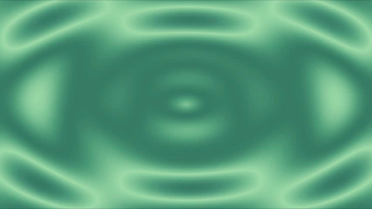 Abstract Green Liquid Surface with Rippling Waves