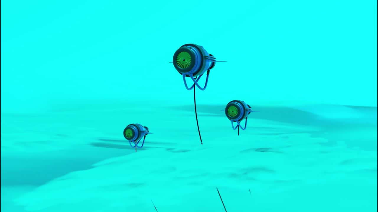 Futuristic Robot Landscape