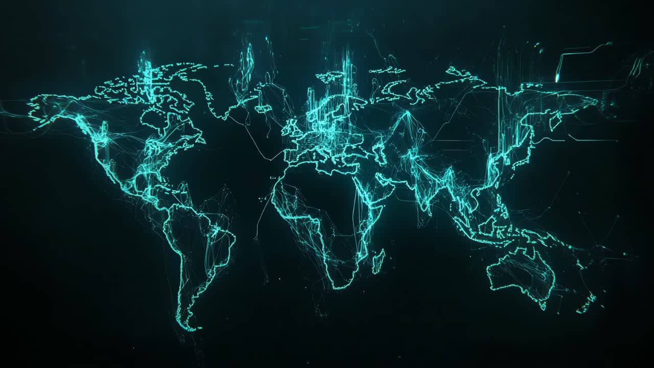 visualización de la red global