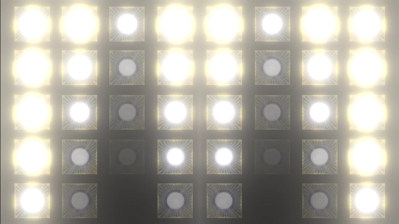 Array of Stage Lights