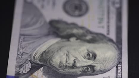 moneda estadounidense, billete de $100