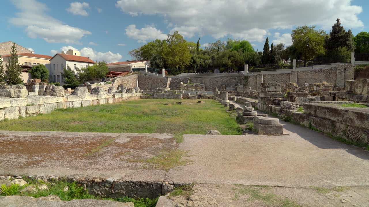 pompeion en kerameikos - lugar donde la nobleza de atenas comería la carne de sacrificio para el festival