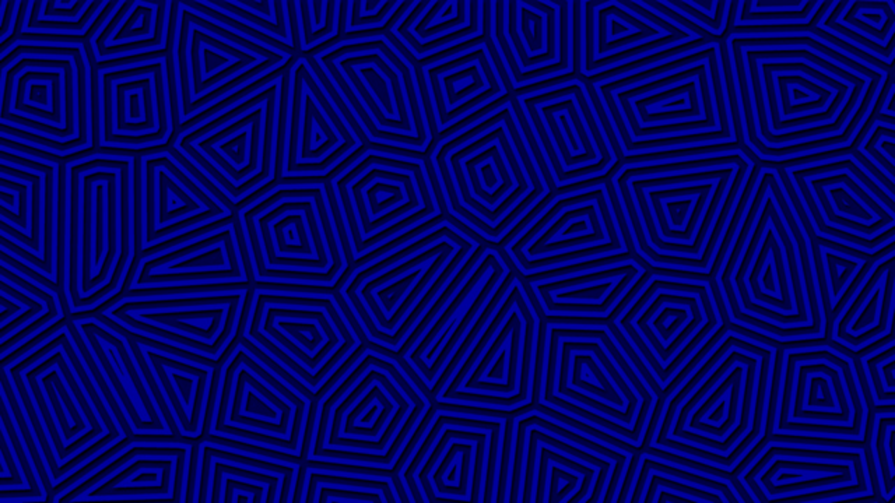 sfondio geometrico blu intenso della royal navy 4k. forme astratte in loop.