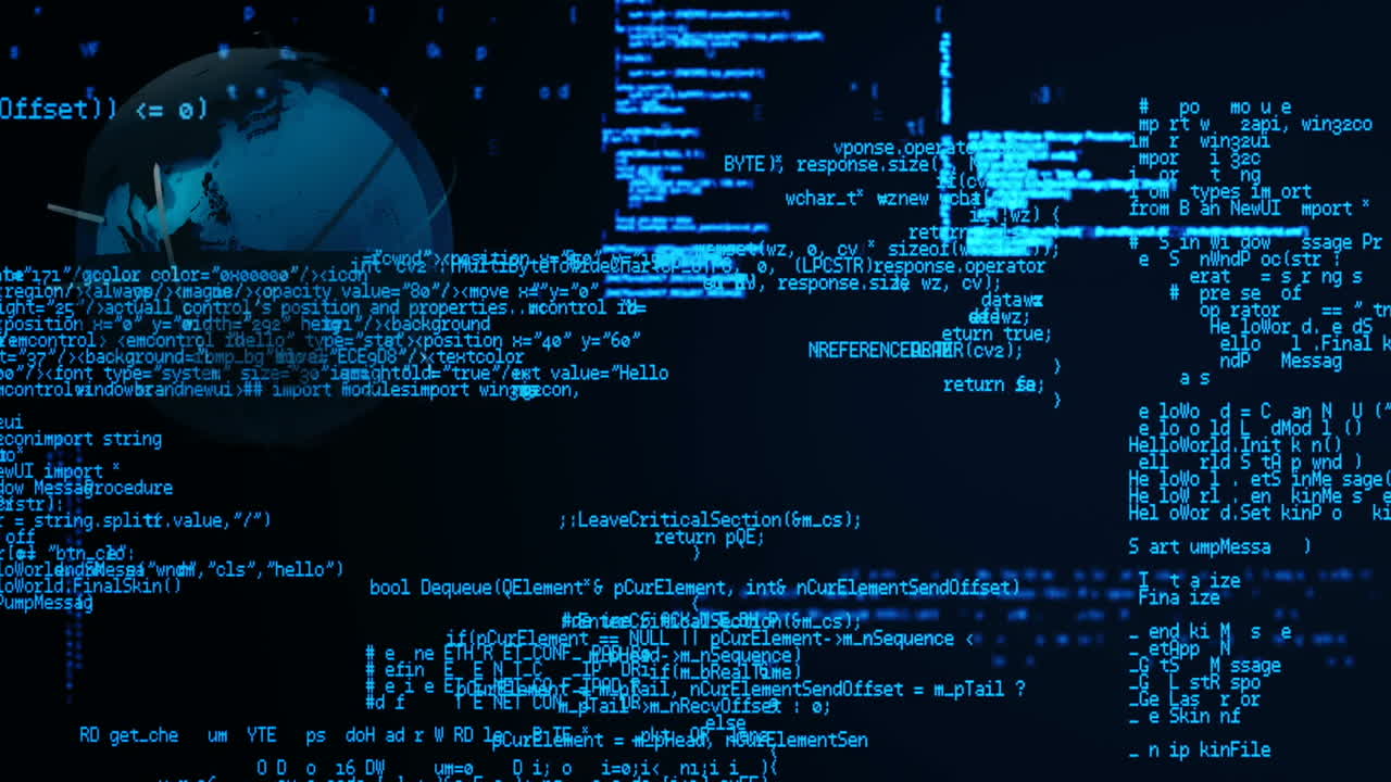 Digitally generated screen 4k