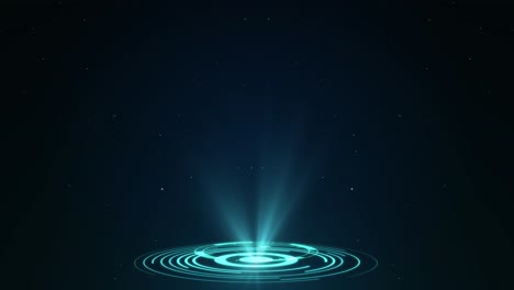 4k hud circle interfaces hi tech futuristic display loop animtion futuristic interface hologram