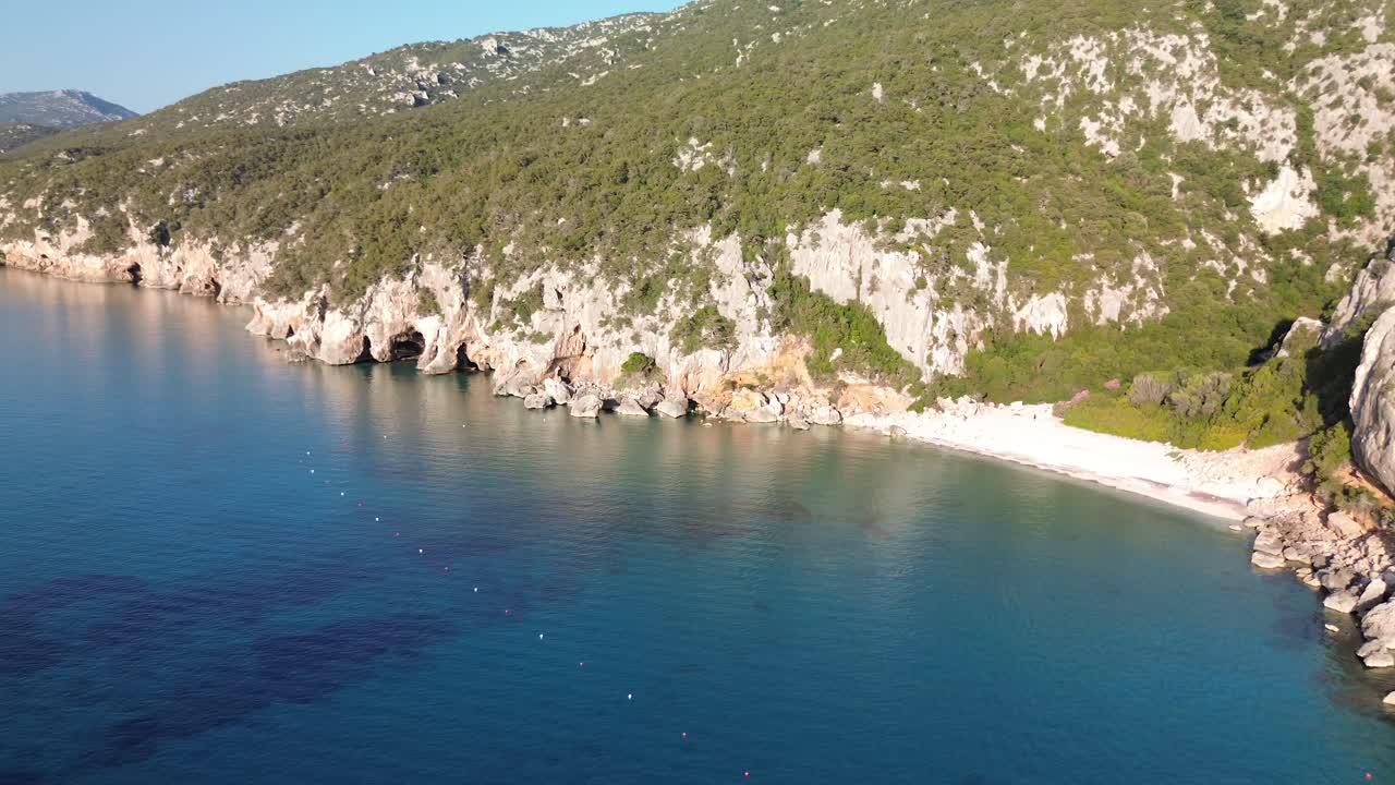 sand, drone, coastline, holiday, nature, landscape, coast, beautiful, beach, water, sea, summer, travel, paradise, ocean, rock