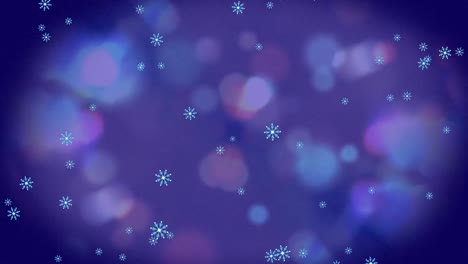 animación de paisajes de invierno