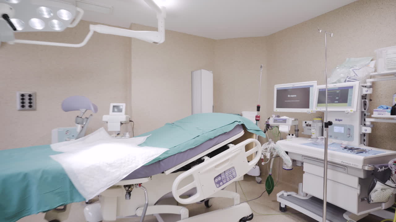 Nejmodernější operační sál světové úrovně v Barceloně.