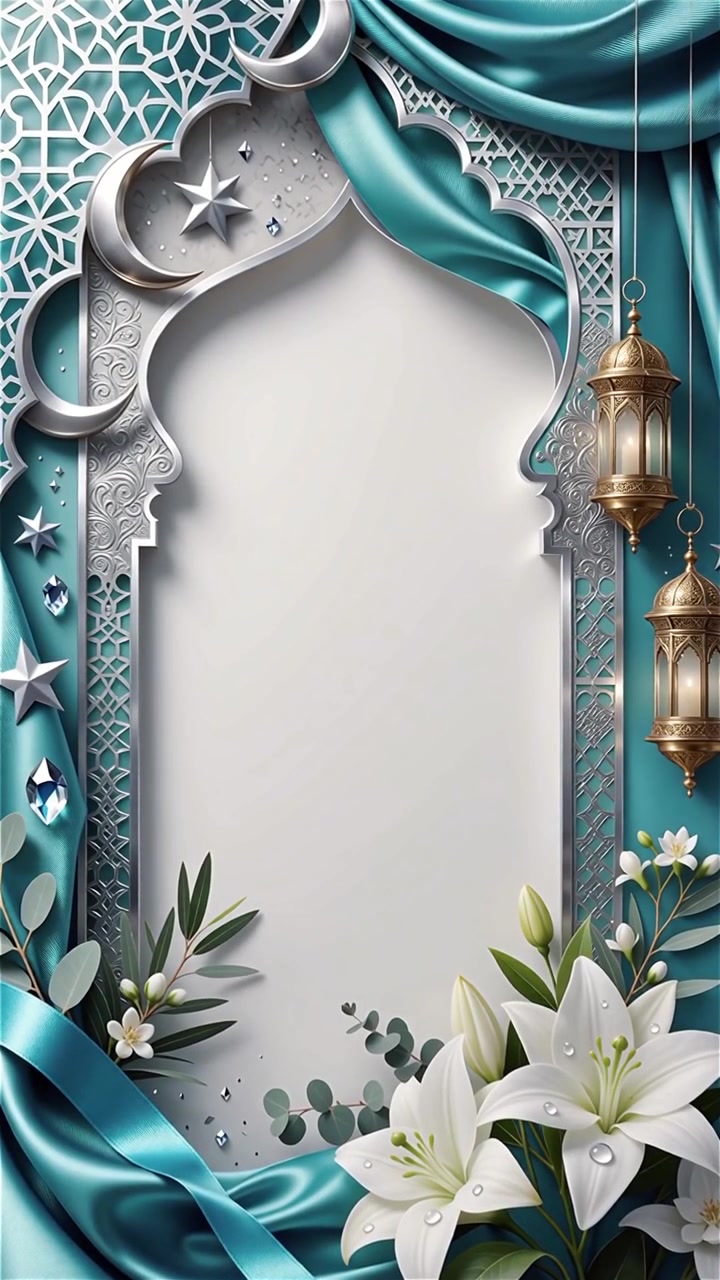 Compleanno del Profeta Maometto Mawlid al-Nabi Sfondo Islamico