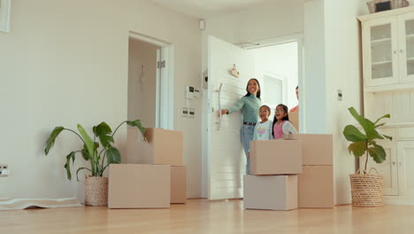 parents, kids and wow, moving to new house