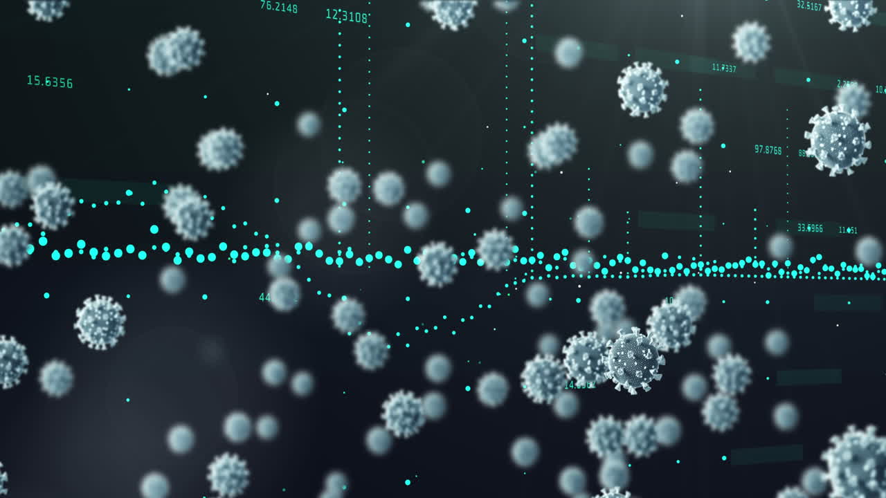코로나19 세포와 금융 데이터 처리