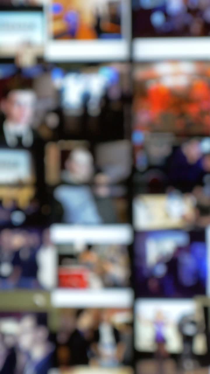 Blurred Display Collage