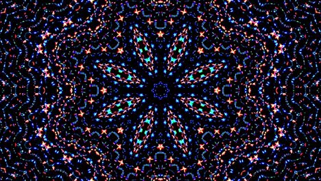 colorful lines glowing waves shape background kaleidoscope abstract