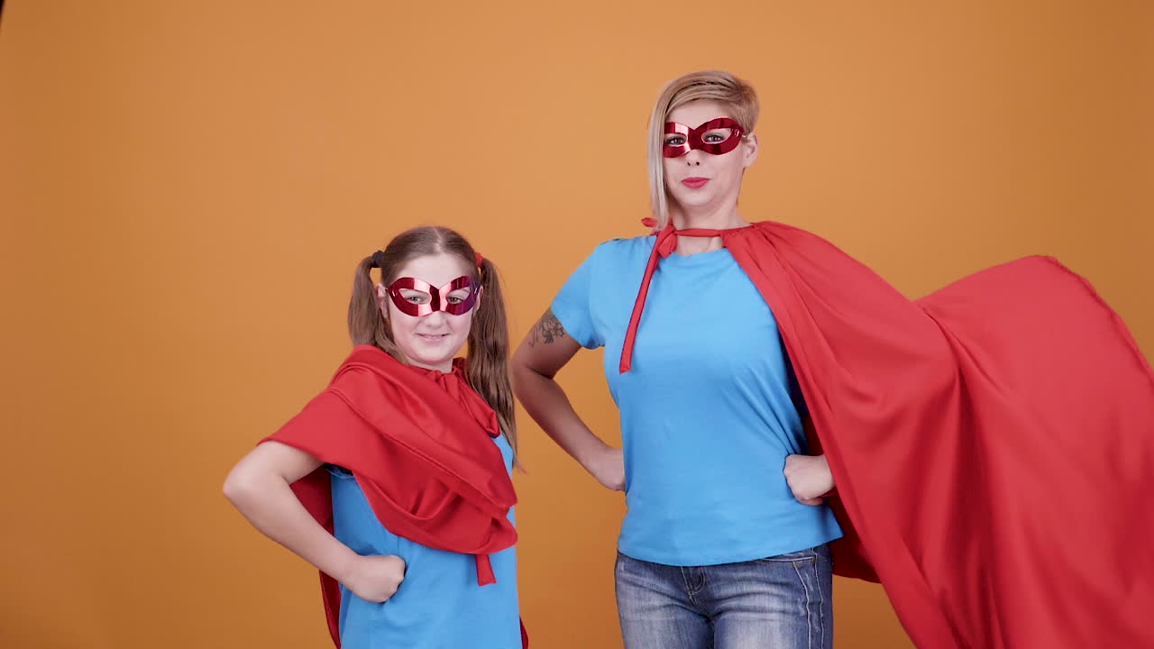 la familia de los superhéroes