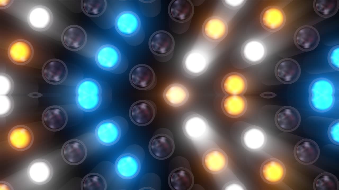 Abstract Colorful Stage Lights Pattern