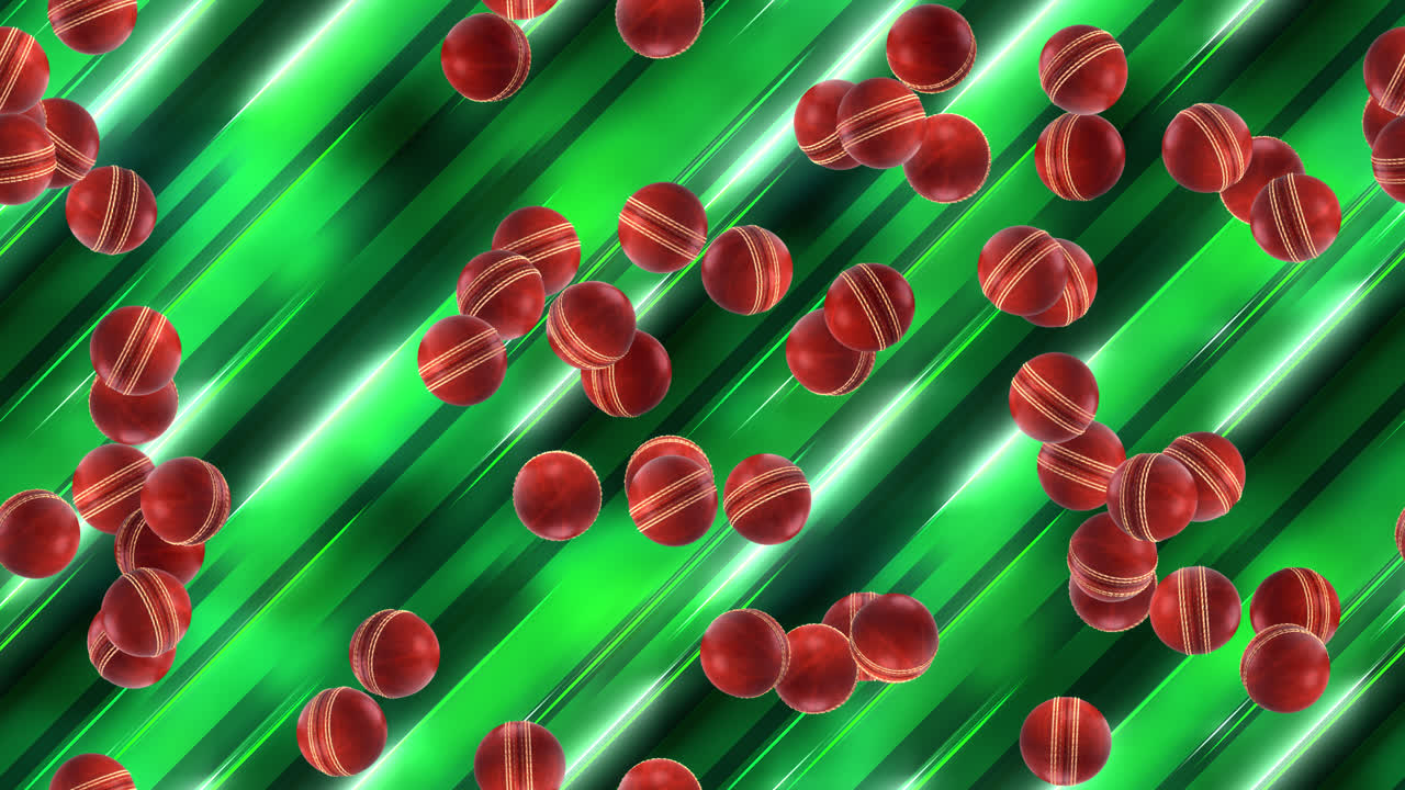 크리켓 배경 루프 타일 줄무 회전