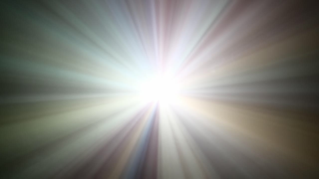 fondo nebuloso con una fuente de luz de proyector en la distancia