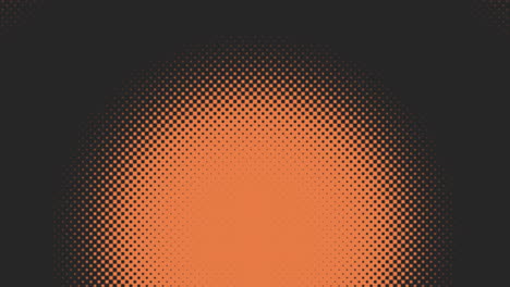 Monochromatic-orange-dots-in-rows-pattern