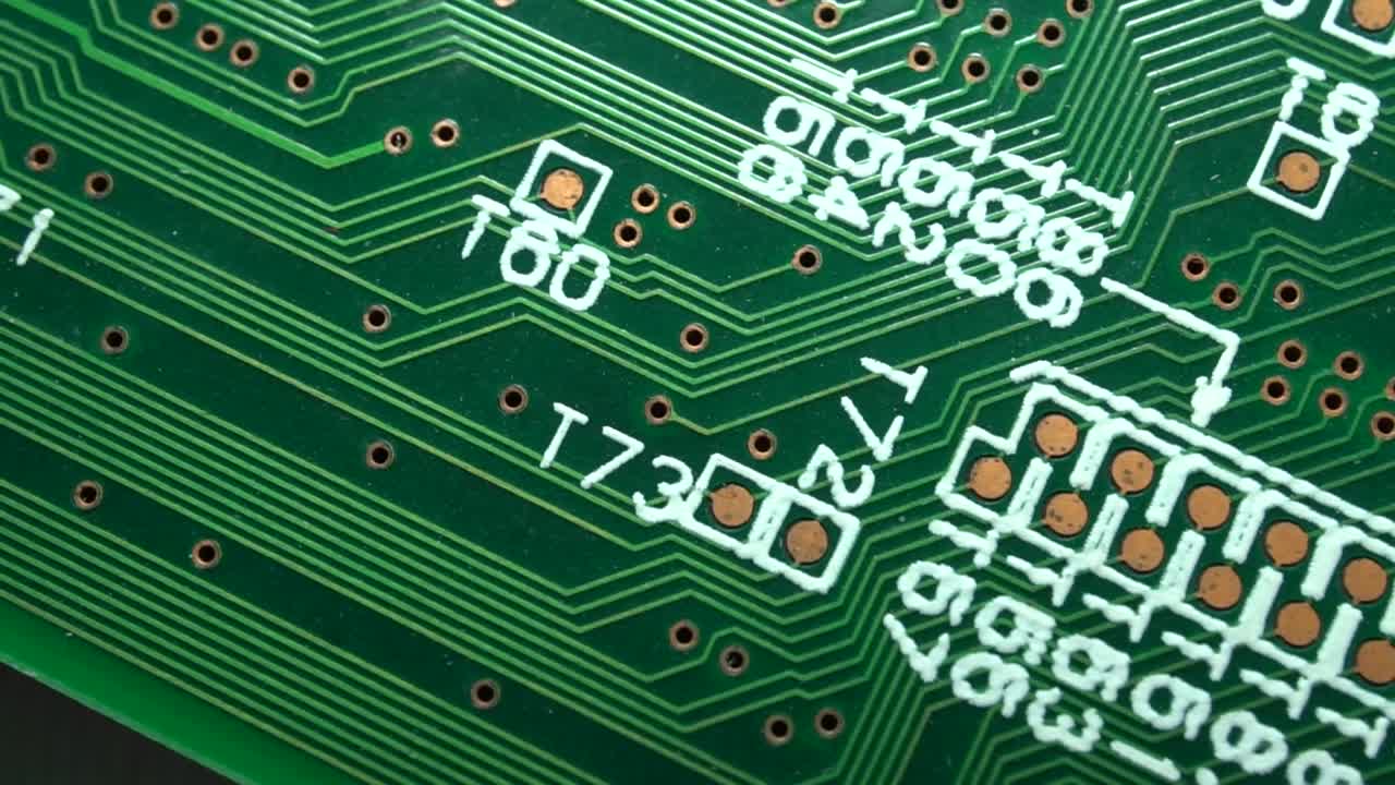 Complicated motherboard for computer processing