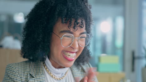 excited business woman, celebration