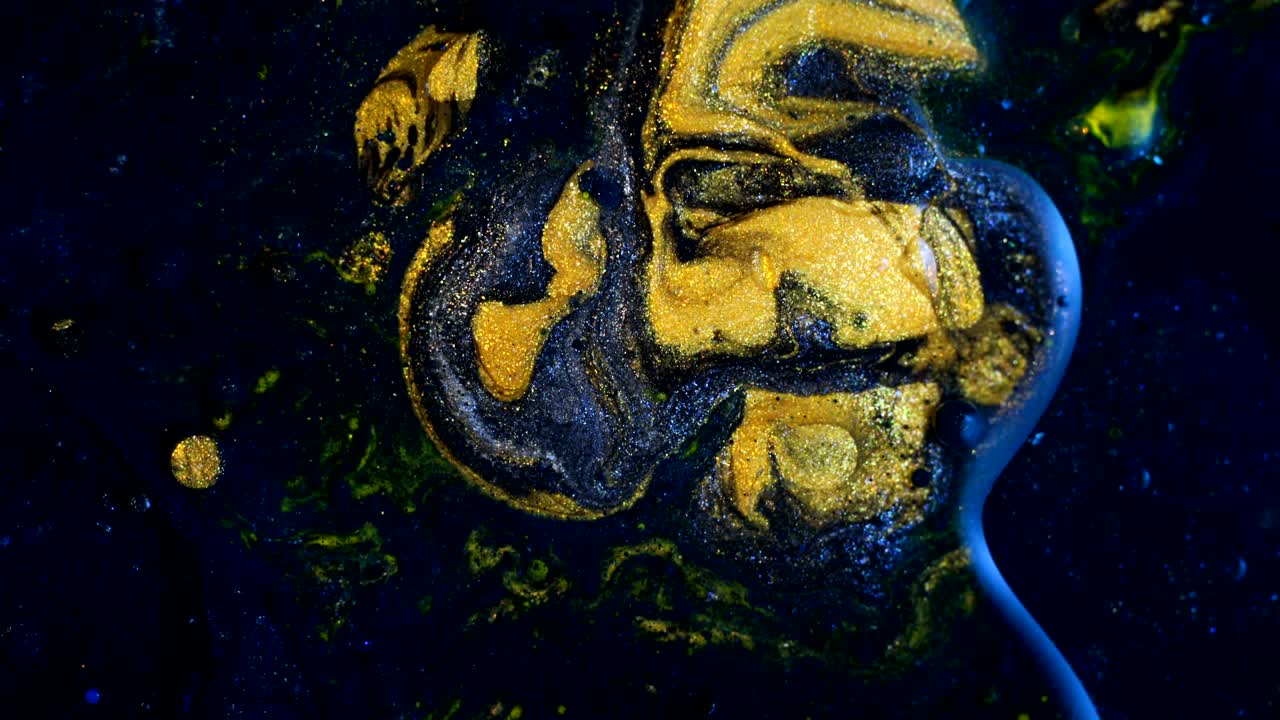 fondo de burbujas de aceite líquido abstracto