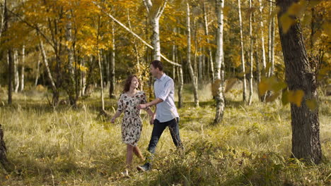 Medium-Shot-Of-Loving-Couple-Walking-Together-1