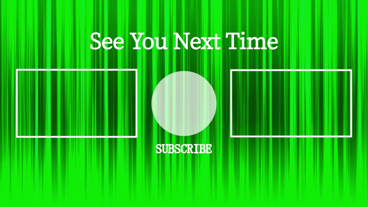 라인 그라데이션 엔드 카드 엔딩 스크린 모션 그래픽