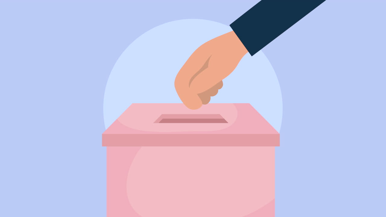 박스 안의 심장 기부 캠페인 애니메이션