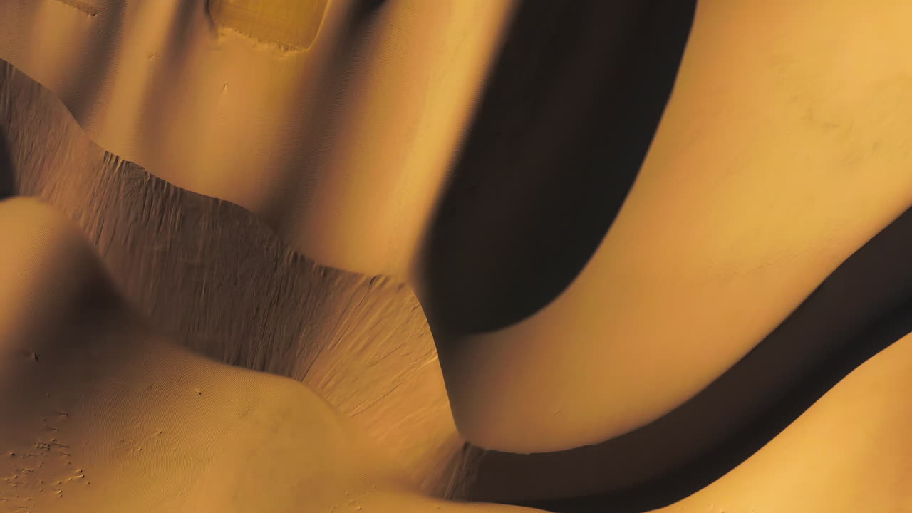 vista aérea de las dunas de arena