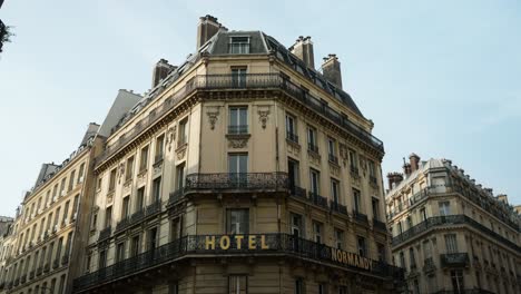 hotel normandy building in paris