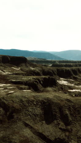 paisaje de un planeta alienígena