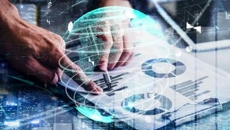 tablero conceptual de negocios para el análisis de datos financieros
