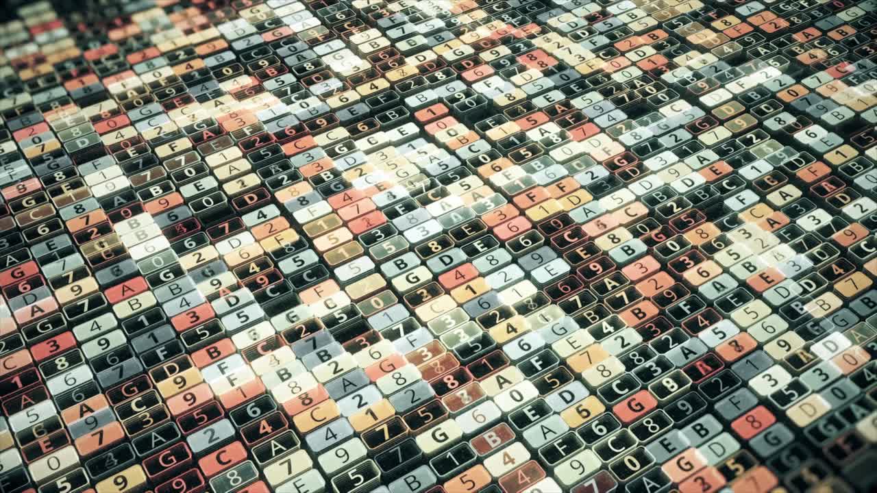 fondo de matriz digital abstracto