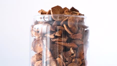 edible dried mushrooms in a glass jar boletus mushrooms edible dried mushrooms in a glass jar boletus mushrooms