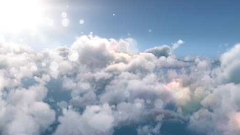 bokeh en el cielo