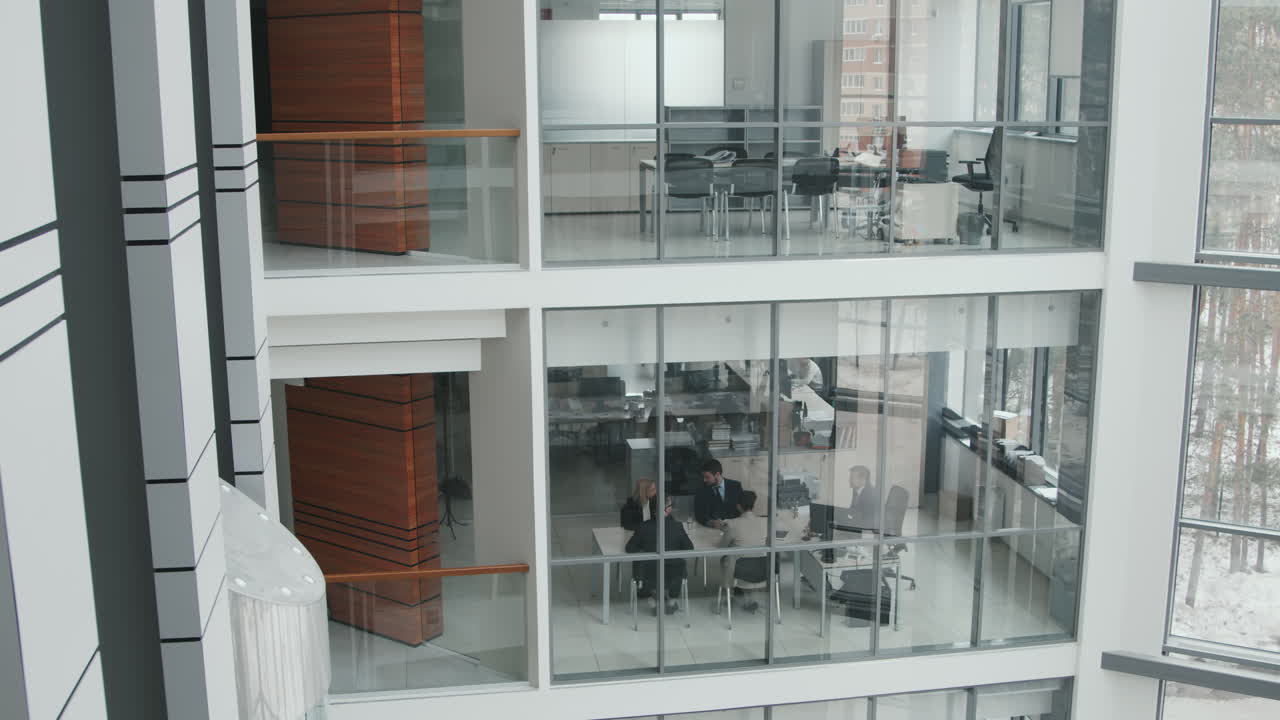 Group of Counsels Having Meeting in Office