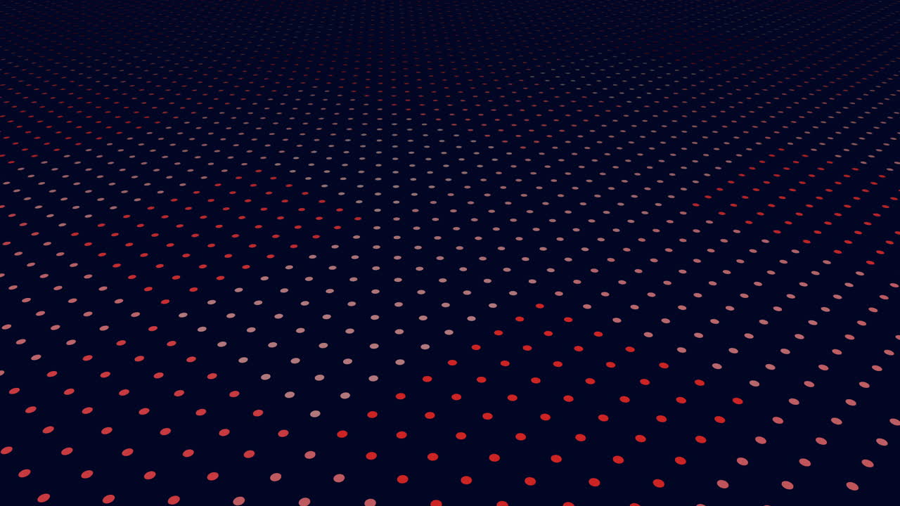 Elegant dot grid pattern on black background