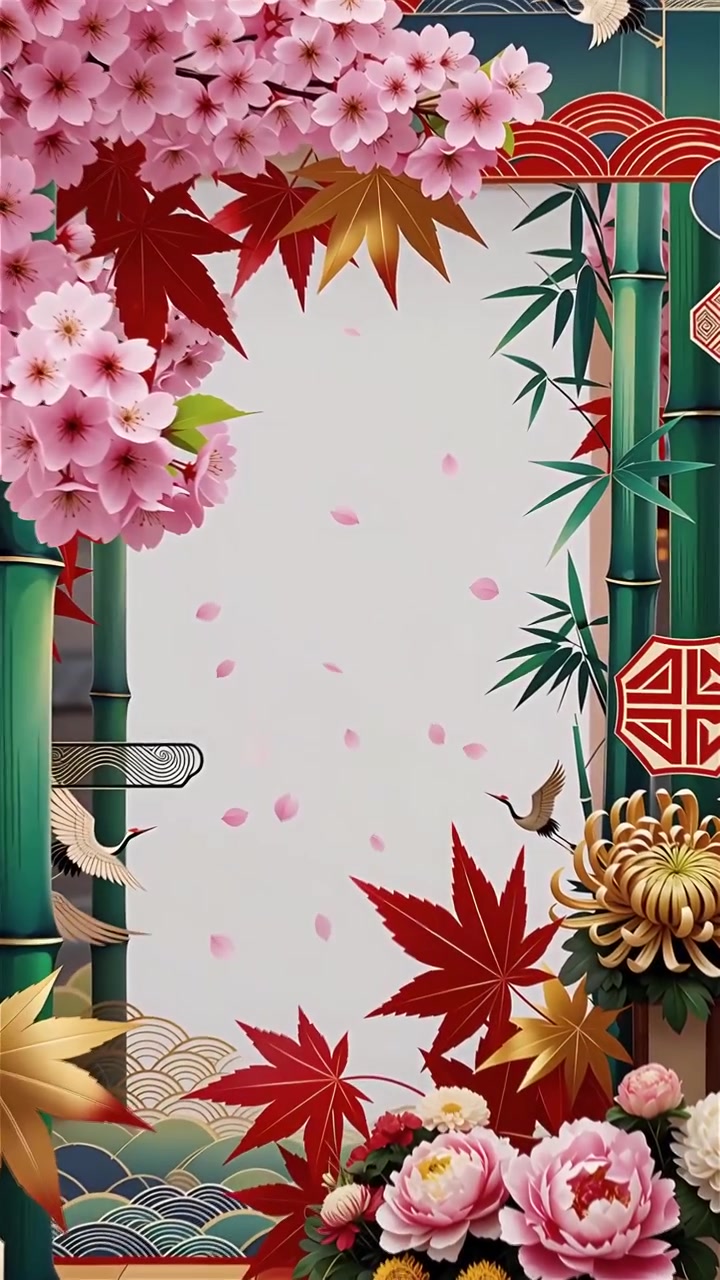 Sfondo Animato Cultura Giapponese 4K