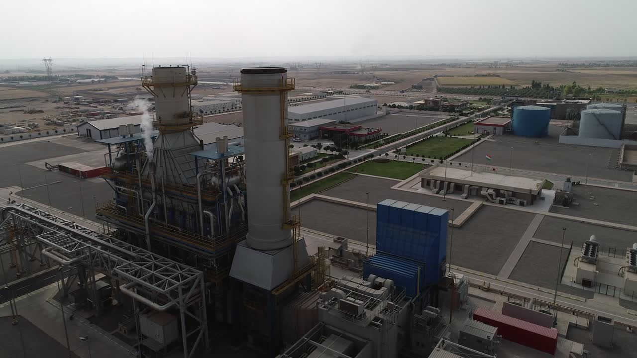 estación de generación de energía eléctrica