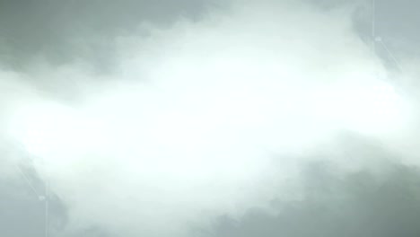 nubes de niebla y humo